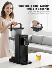 2.5L Instant Filtered Hot Water Dispenser/Kettle +3 Filters 45°-100°C 150-500ml