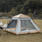 4 Man Full Automatic Pop-Up Tent Waterproof Outdoor Family Hiking Camping Tent