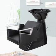 Salon Chair Backwash Shampoo Sink Hairdressing Barber Hair Washing Tilting Waste