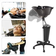 Portable Salon Mobile Hairdressing Washing Hair Basin Backwash Shampoo Bowl Sink