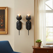 2X Wall Mounted Candle Sconces Wall Candle Holder French Vintage Candlestick