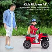 6V Kids Electric Ride On ATV 4 Wheeler Quad Car with Tread Tires
