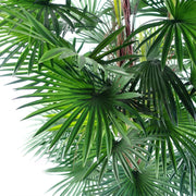 Artificial Fan Palm Tree 120cm Green Realistic Faux Indoor Home Office Decor