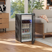 43L,83L Drinks Cooler & Freezer Zone Countertop Tabletop Fridge Refrigerator
