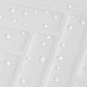 10-Pack White & Grey Self-Adhesive 3D Wall Tile Stickers Waterproof Peel