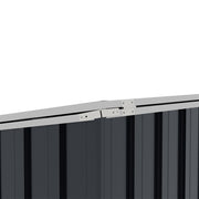 Garden Storage Shed Bike Metal Pent Tool House Galvanized Steel Storage Chest