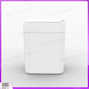 20L Smart Trash Can Automatic Sealing Disposable Bag Sensor Waste Bin for Kitchen Bathroom Home Robot Vacuum Compatible White