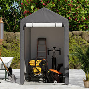 3ftx5ft Garden Shed Storage Shelter Bicycle Tent Bike Log Store Equipment Cover