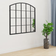 Large Window Garden Rustic Mirror Wall Mounted Metal Frame Indoor Outdoor Decors