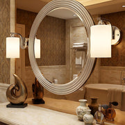Minimalist Milk Glass Wall Light Lamp Body E27 Lamps Holder Wall Mounted Lights