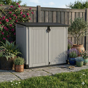 Large Keter MIDI Store 4x3 FT Garden 880L Storage Box Shed Outside Bike Bin Tool
