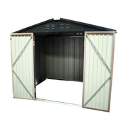 6 X 8 Outdoor Storage Garden Shed Apex Roof Free Foundation Tool Box With Base