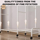 Clothes Rail 120KG Load Clothes Rack Shelfs Shoe Rack Display Stand Heavy Duty