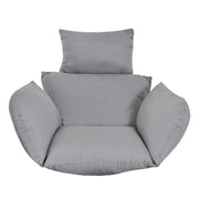 Egg-Shaped Hanging Chair Cushion Seat Garden Patio Swing Hammock Seat Chair Pad