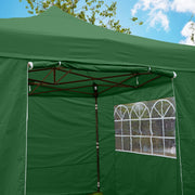 All Seasons Gazebos 3mx3m Heavy Duty Waterproof Pop up Gazebo 4 Side Walls