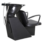 Backwash Salon Barber Hairdresser Hair Washing Chair Chair Unit Mixer Basin Sink