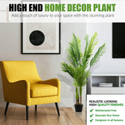 150cm Large Artificial Palm Tree Realistic Decorative Plant Indoor Home Office