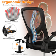 Home Office High Back Mesh Office Chair Ergonomic Desk Chair with Lumbar Dovppik