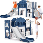 8in1Toddler Garden Swing Slide Climber Baby Kids Indoor Outdoor Playground Toy
