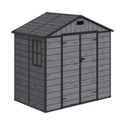 8x4 6x4 8x6 Large Plastic Shed Outdoor Garden Tools Storage House w/ Door&Window