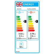 electriQ EcoPlus 12000 BTU A+ Low Energy Smart Quiet Portable AC EcoPlus12HPW