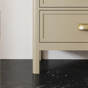 Large 6 Drawer Chest of Drawers - Lawrence Mocha Range