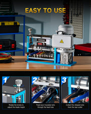 CREWORKS 1.5-40mm Wire Stripping Machine 550W copper Cable Stripper UK Shipping