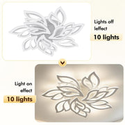 140W LED Ceiling Light Chandelier Lights Living Room Bedroom Dining Room Lamp UK
