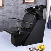 Backwash Salon Barber Hairdresser Hair Washing Chair Chair Unit Mixer Basin Sink