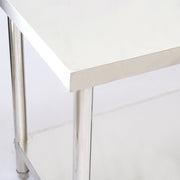 Commercial Catering Work Top Table Stainless Steel Bench Kitchen Food Storage