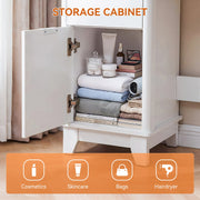 Dressing Table With Drawers Mirror Stool Set Makeup Desk Vanity Table Bedroom