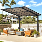 Metal Freestanding Hardtop Gazebo Aluminium Outdoor Pergola Waterproof for Patio