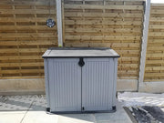 Large Keter MIDI Store 4x3 FT Garden 880L Storage Box Shed Outside Bike Bin Tool