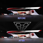 14 Hexagon LED Lighting Detailing Garage Workshop Retail Car Showroom UK