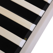 Ottoman Bed Gas Lift Storage Bed 4ft6 Double Bed Frame Velvet Upholstered Beige