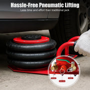 3 Ton Air Bag Jack Capacity Pneumatic Heavy Duty Quick 3-5 Second Car Lifting