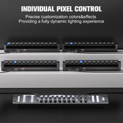 12x20W Stage Moving Head Beam Bar Light DMX RGBW DJ Disco Party Wall Wash Lights