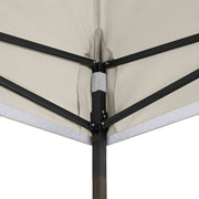 All Seasons Gazebos 3mx3m Heavy Duty Waterproof Pop up Gazebo 4 Side Walls
