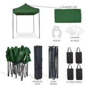All Seasons Gazebos 3mx2m Heavy Duty Fully Waterproof Pop Up Gazebo
