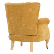Accent Chair Upholstered Chenille Wingback Armchair Single Sofa Lounge with Stud