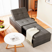 4-in-1 Multifunction Folding Sofa Bed Convertible Sleeper Chair Pull Out Lounge