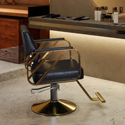 360° Swivel Barber Chair Hydraulic Adjustable Hairdressing Chair for Hair Salon