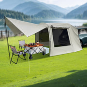 Portable Car Tent Attachment For Camping Waterproof Car Awning Outdoor Tent New