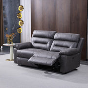 Lucca Grey Fabric Power Reclining Large 2 Seater Sofa
