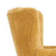 Accent Chair Upholstered Chenille Wingback Armchair Single Sofa Lounge with Stud