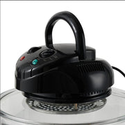 Halogen Oven Air Fryer For Home 60 Minute Timer & Extender Ring - 12L/1400W UK;