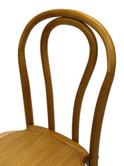 Wooden Dining Chairs, Elm Wooden Chairs, Bentwood Chairs, Kitchen Chairs X4