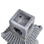 Solar Powered Garden Water Feature Outdoor Water Fountain Cascade with LED Light