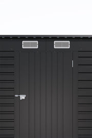 6x4ft Outdoor Storage Garden Shed Large Tool Utility Organizer House W/ DoorVent