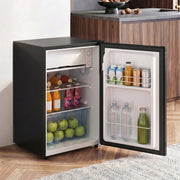 63L Under Counter Fridge Freezer Freestanding Drinks Cooler Low Noise Home Hotel